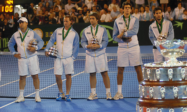 argentina trofeo copa davis